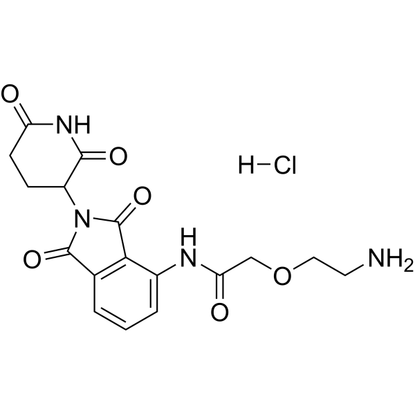 Pomalidomide-PEG1-NH2 hydrochloride 2380273-67-4
